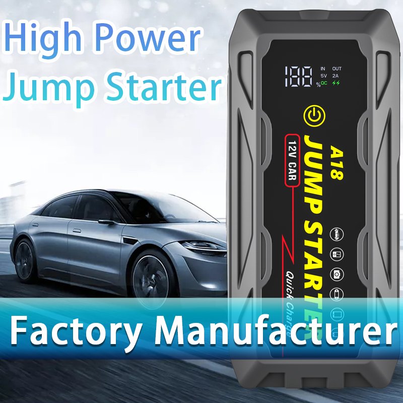 Wholesale 3000A Portable Peak Car Jump Starter Power Bank Car Battery Booster 12v Auto Battery Jump Pack