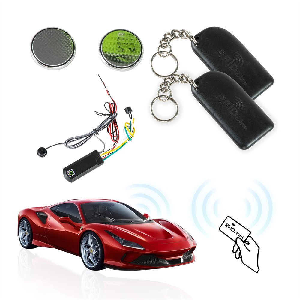 12V Universal Car Engine Immobilizer Buzzer Lock Anti Robbery System Anti-Theft Alarm System Hot Selling Engine Immobilizer