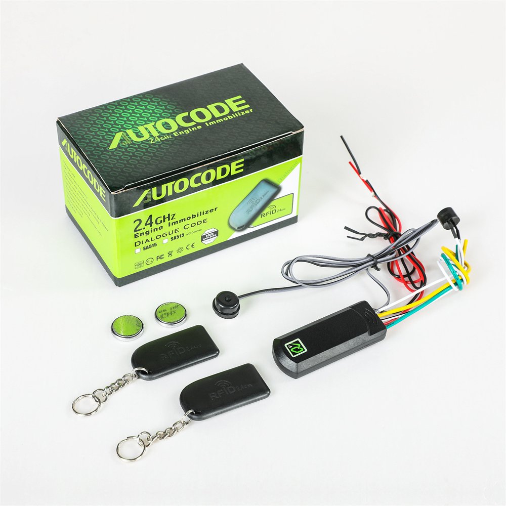 12V Universal Car Engine Immobilizer Buzzer Lock Anti Robbery System Anti-Theft Alarm System Hot Selling Engine Immobilizer