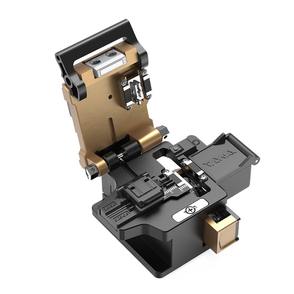 Fiber Cleaver FTTH Fiber Tool High Precision 48000 Times Optic Fiber Cleaver 0.9 2.0 3.0mm Tungsten Steel Blade