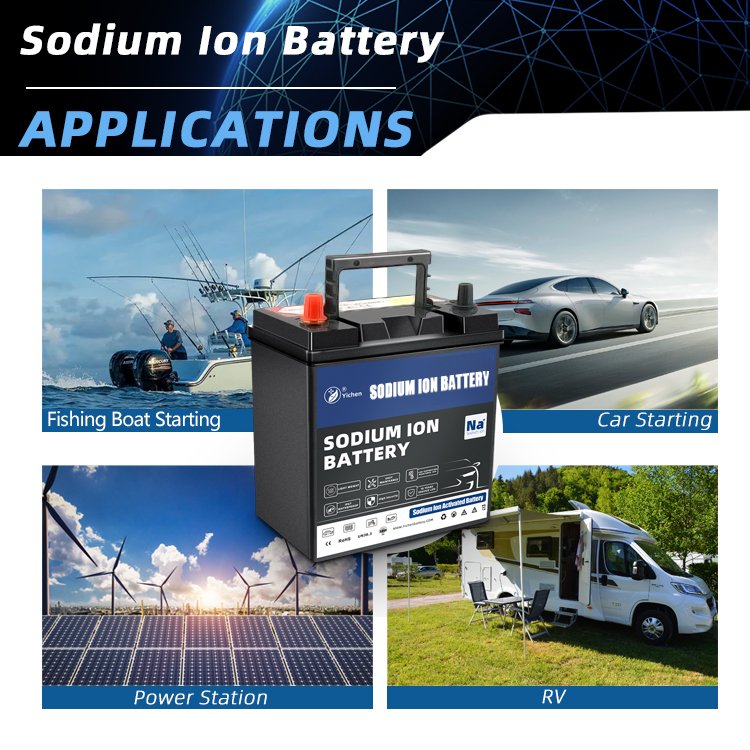 High CCA 12.4V 12V 70Ah 1600CCA 2000CCA Powerful Sodium Ion Cranking Starting Battery for Car Starter Auto Battery