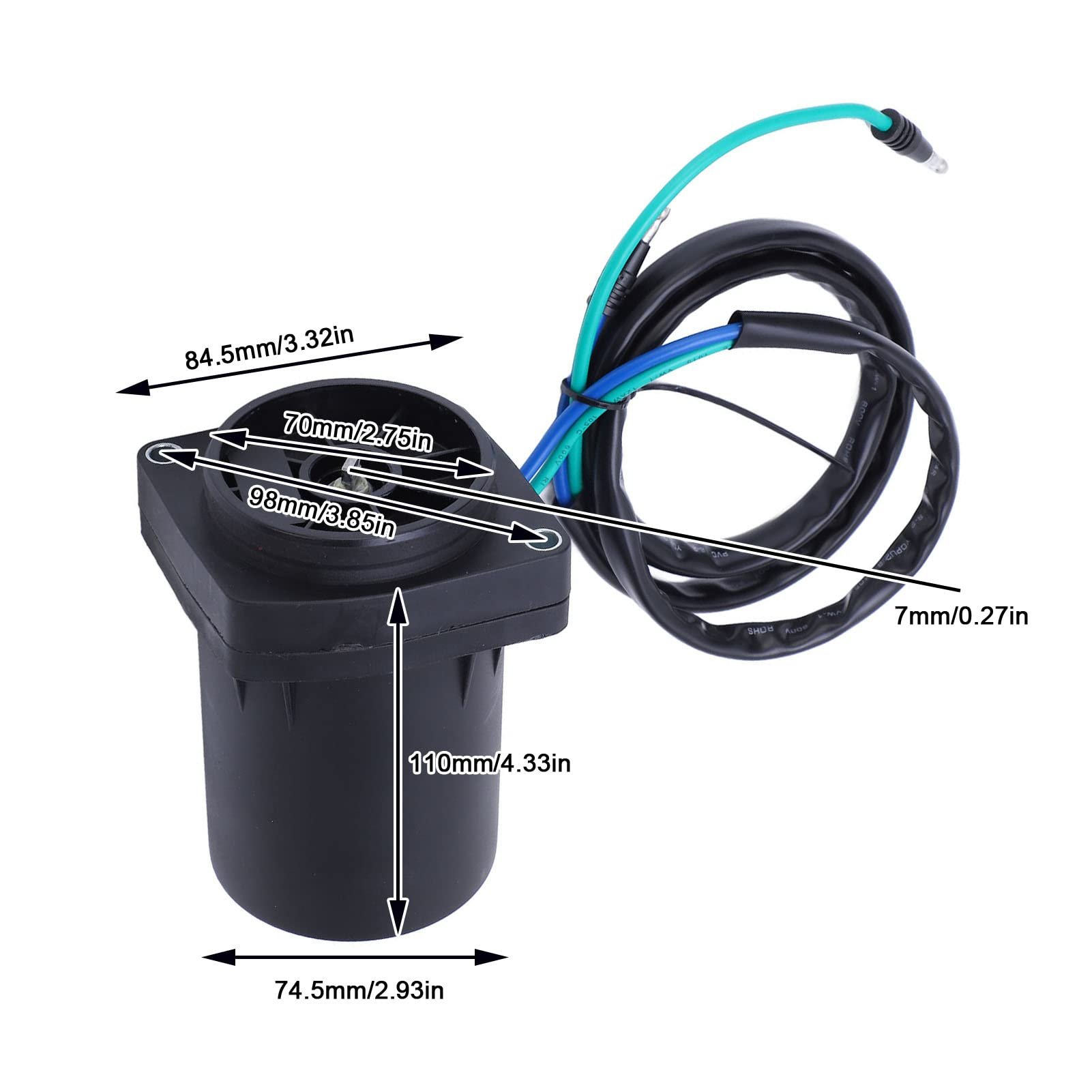 8M0089940 8M0142591 Tilt Trim Motor for Mercury Mariner Outboard Engine 4T 65HP 75HP 90HP
