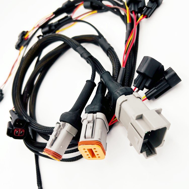 Custom Waterproof Ev6 Car Fuel Injector Auto Electric Wire Harness