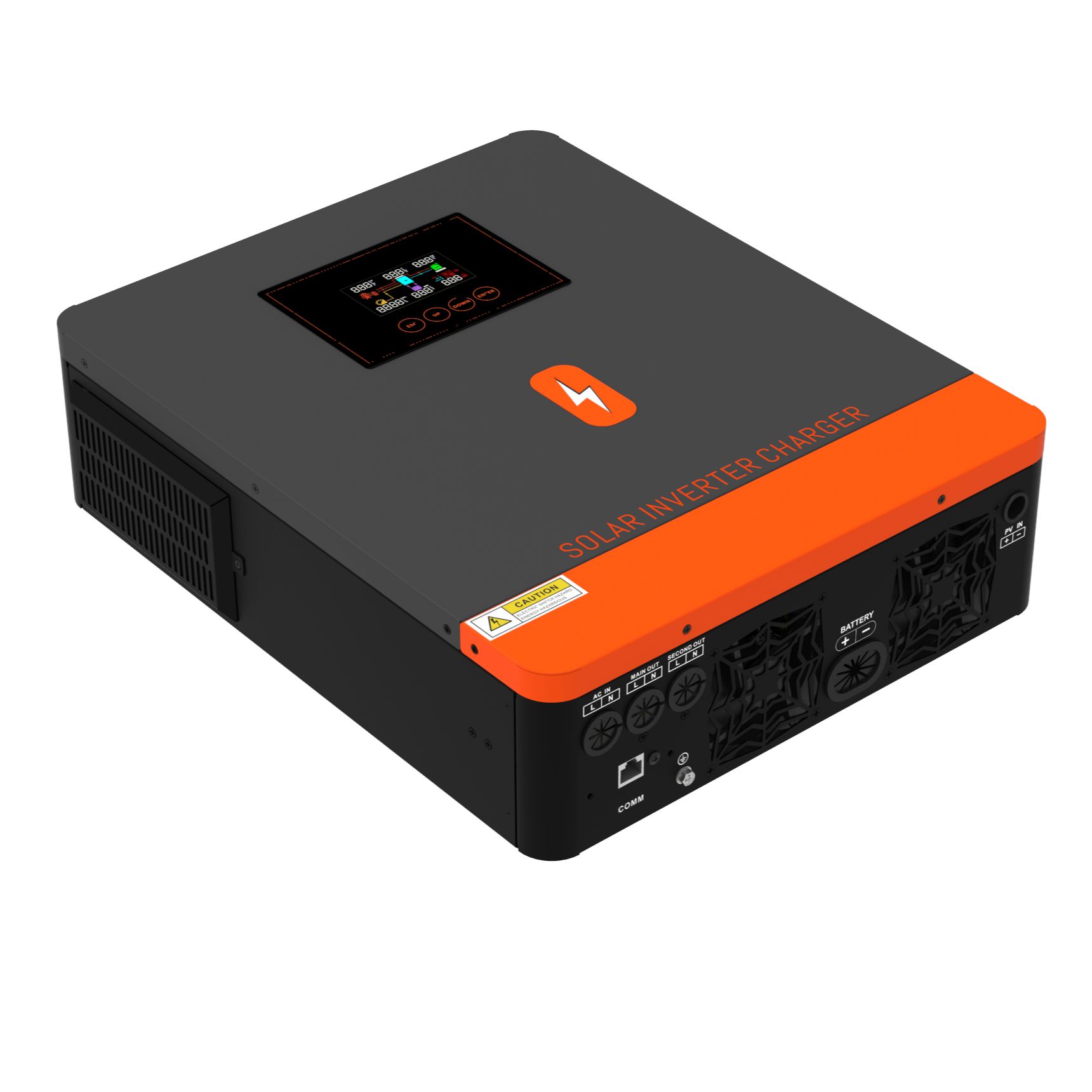 PowMr New Product 6.2KW 48V Pure Sine Wave Inverter 220V Single Phase Solar Inverter Built in 120A Controller