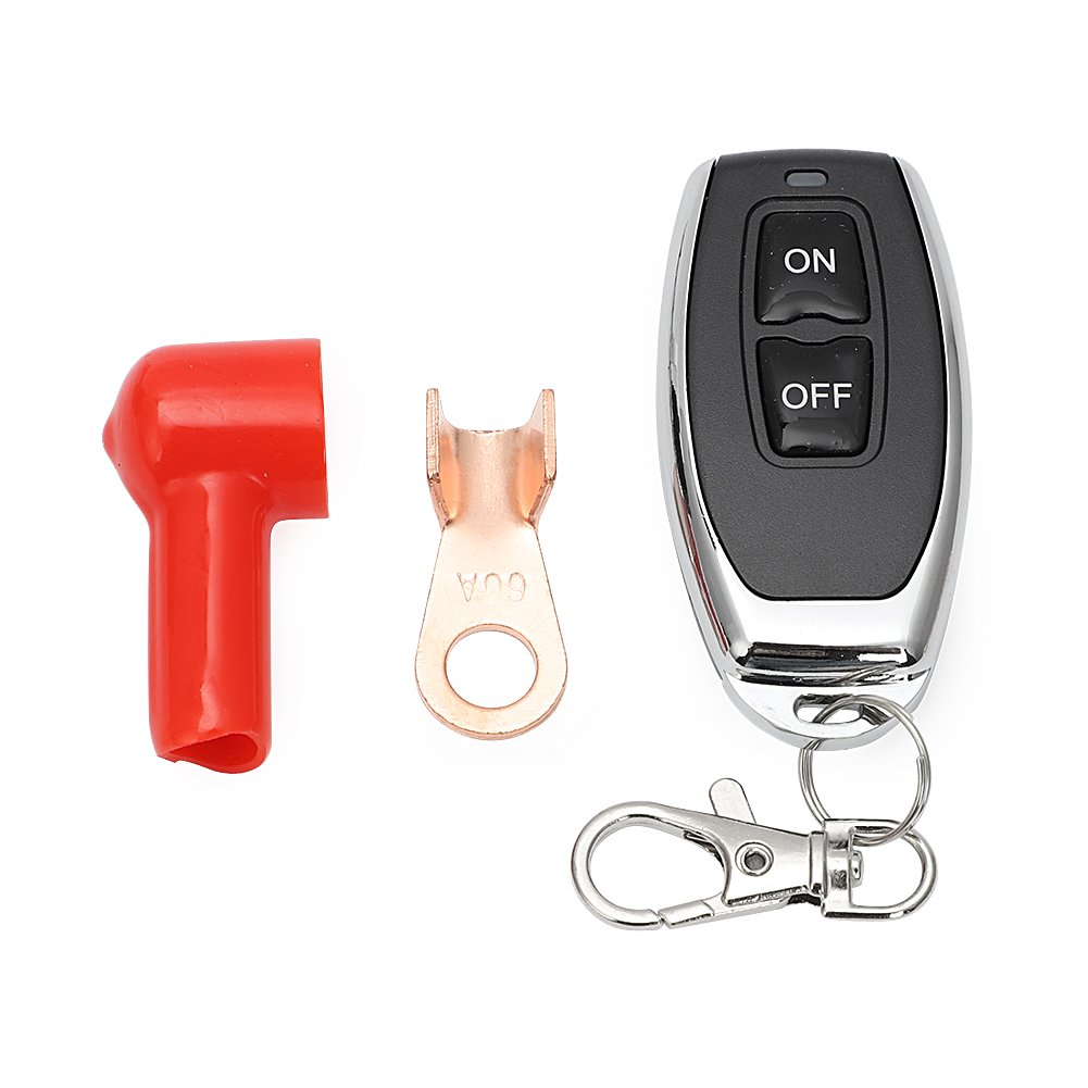 12V 200A Car Battery Switch Relay Integrated Wireless Remote Control Disconnect for Electric Vehicle