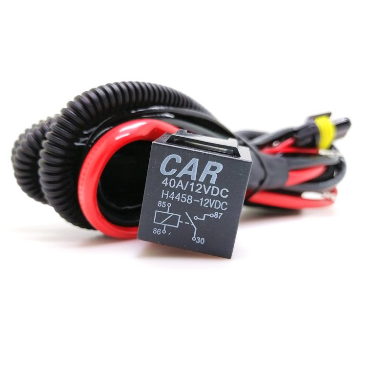 SKYEARTH Factory Offer H1 HID Conversion Kit Relay Wire Harness Adapter Wiring