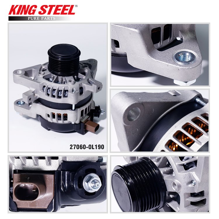 KINGSTEEL Best Famous Brand Quality Car Alternator for NISSAN X TRAIL MURANO TEANA SUNNY PATROL NAVARA SERENA TIIDA Z24 Td42 J32