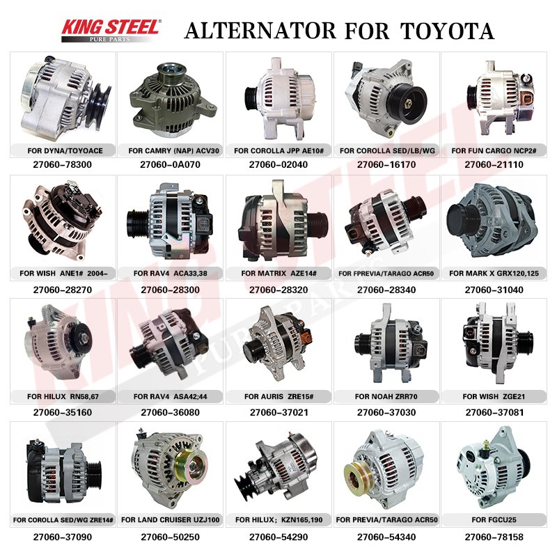 KINGSTEEL Best Famous Brand Quality Car Alternator for NISSAN X TRAIL MURANO TEANA SUNNY PATROL NAVARA SERENA TIIDA Z24 Td42 J32