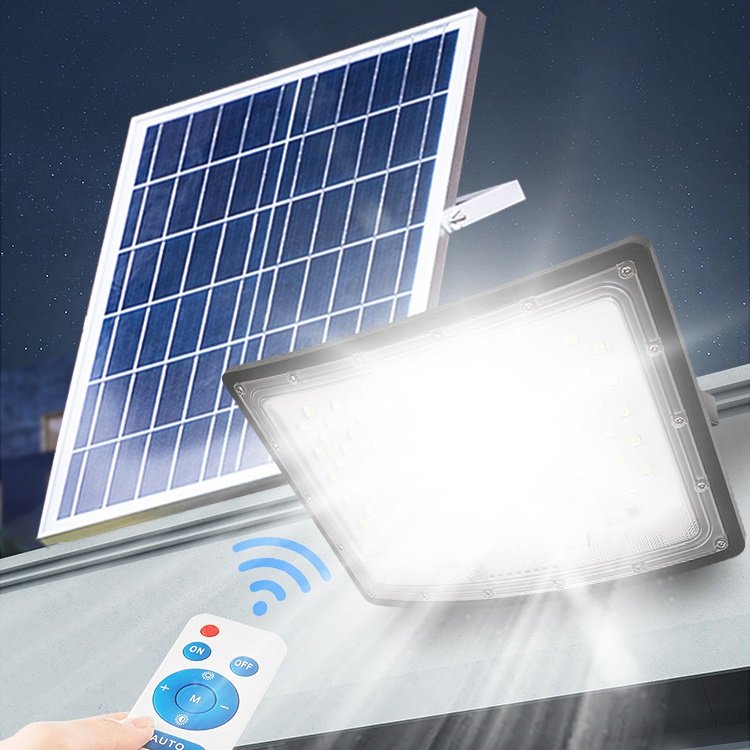 100w, 300w, 500w Outdoor Courtyard Lamp Household Road Lighting Lamp Curved Surface ultra Bright Solar Projection Lamp