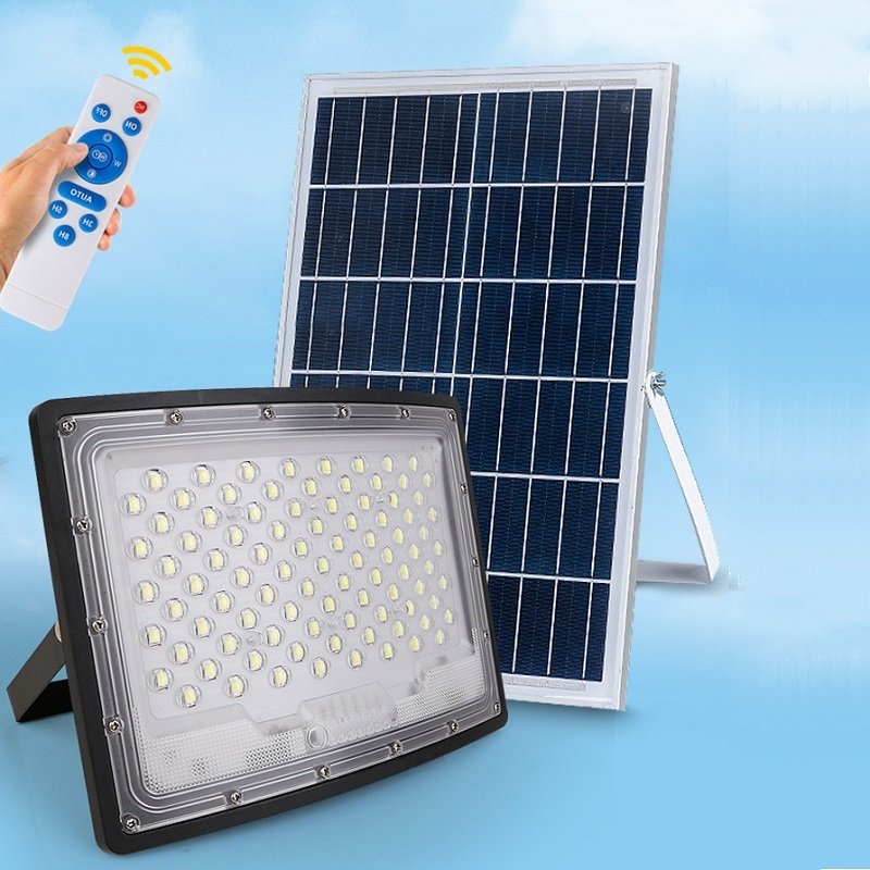 100w, 300w, 500w Outdoor Courtyard Lamp Household Road Lighting Lamp Curved Surface ultra Bright Solar Projection Lamp