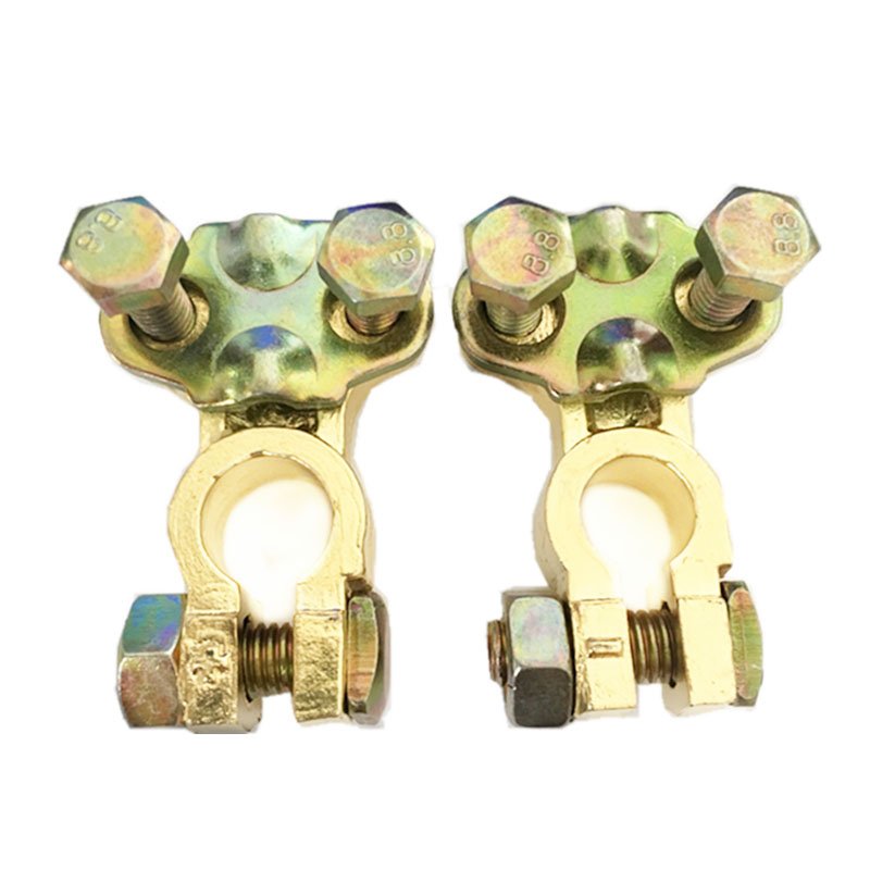 Professional Factory Supply Brass Battery Terminal Post Car Battery Clamp