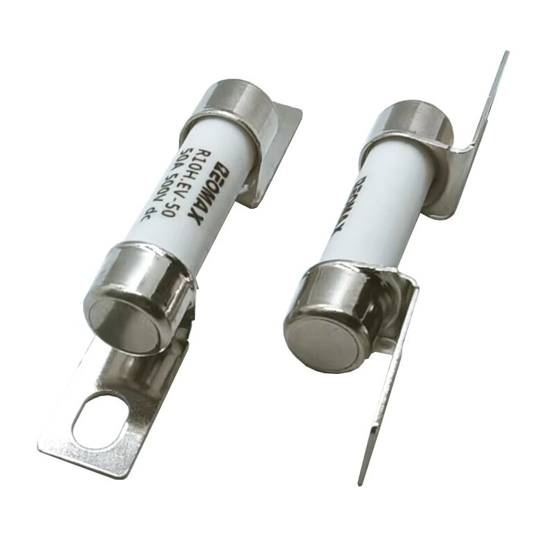 10*38 EV Fuse Link 500V 20A 30A 40A 50A 60A Fuse Cutoff Fusible Cutout High Voltage Auto Fuses for New Energy EV Battery