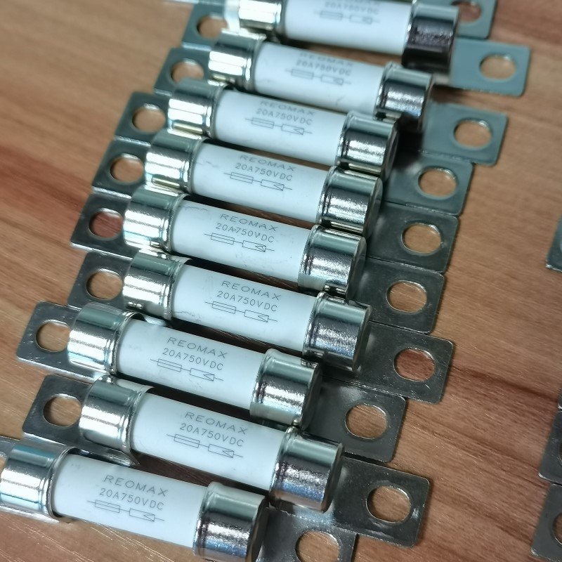 10*38 EV Fuse Link 500V 20A 30A 40A 50A 60A Fuse Cutoff Fusible Cutout High Voltage Auto Fuses for New Energy EV Battery