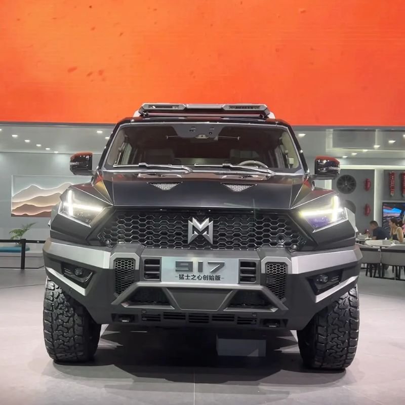Famous Chinese Brand Dong Feng Mengshi M Hero 917 AWD HIgh Performance SUV OFF Road Vehicle Dongfeng Meng Shi 917 EV Car
