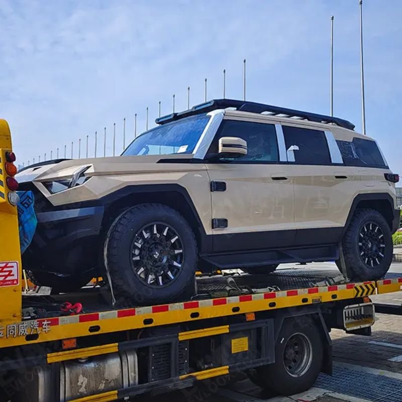 Famous Chinese Brand Dong Feng Mengshi M Hero 917 AWD HIgh Performance SUV OFF Road Vehicle Dongfeng Meng Shi 917 EV Car