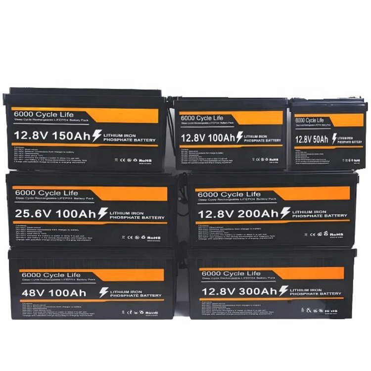 Best Selling 24V Energy Storage Battery 12V 48V 51.2v 50Ah 100Ah 200Ah 300Ah 400Ah Lithium Iron LifePo4 Battery With BMS