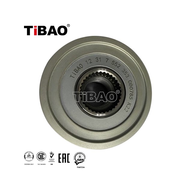 TiBAO New Auto Generator Alternator Pulley for BMW E81 E87 E30 E46 E90 E60 E63 E65 E84 E83 E70 E85 12317552353 12 31 7 552 353