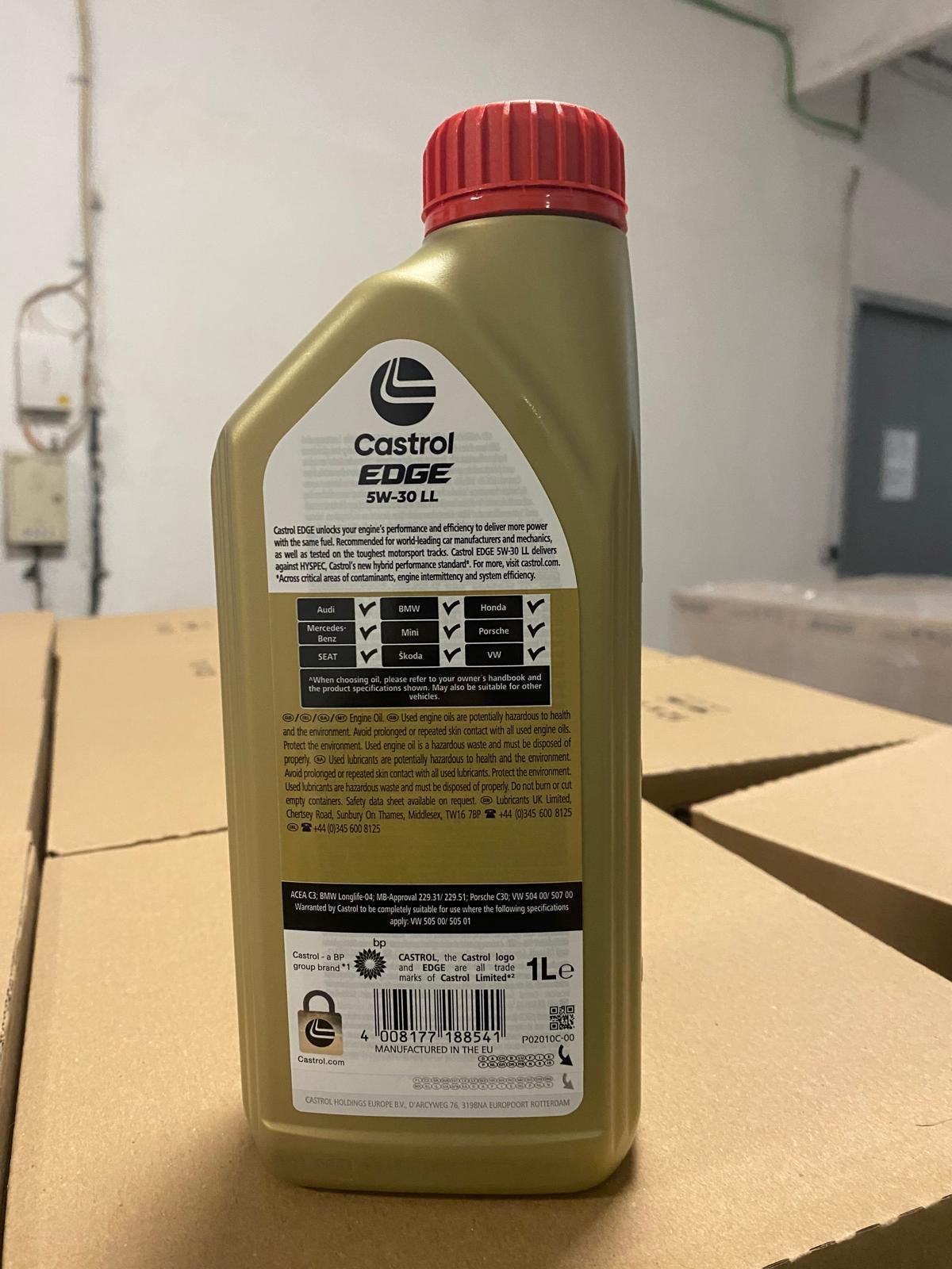 CASTROL Magnatec C3 5W40 Engine Oil 5Liters Castrol MAGNATEC 5W40 C3 Fully Synthetic Car Engine Oil.