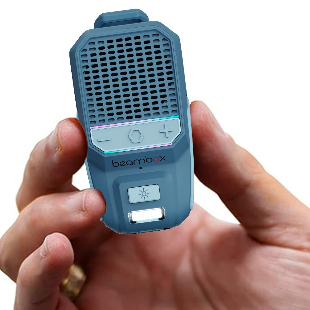 IPX7 Beambox B3 Waterproof Outdoor Sport Wearable Speakers Mini 3W Battery Powered Home Theatre Speakers