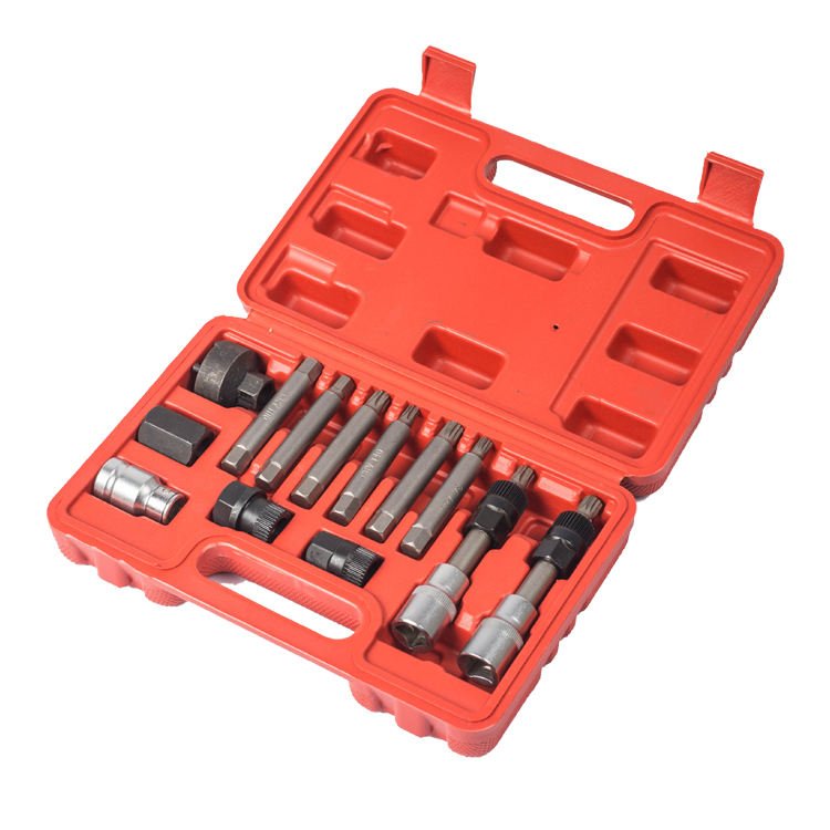 High Quality Alternator Freewheel Pulley Removal Engine Set Auto Repair Tools Kit