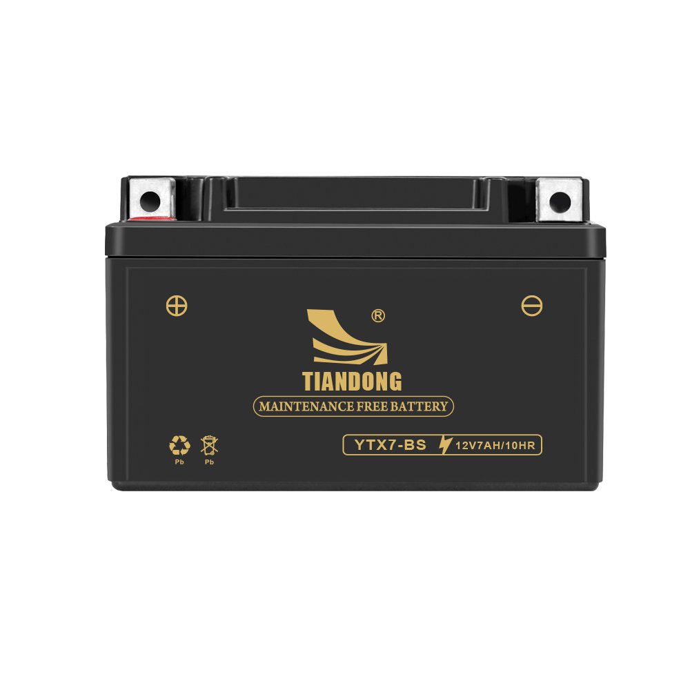 Scooter Battery 12V Adapts to the Hermione Marquis sealed Lead Acid Battery YTX7L Yuet Star Maintenance-free Battery