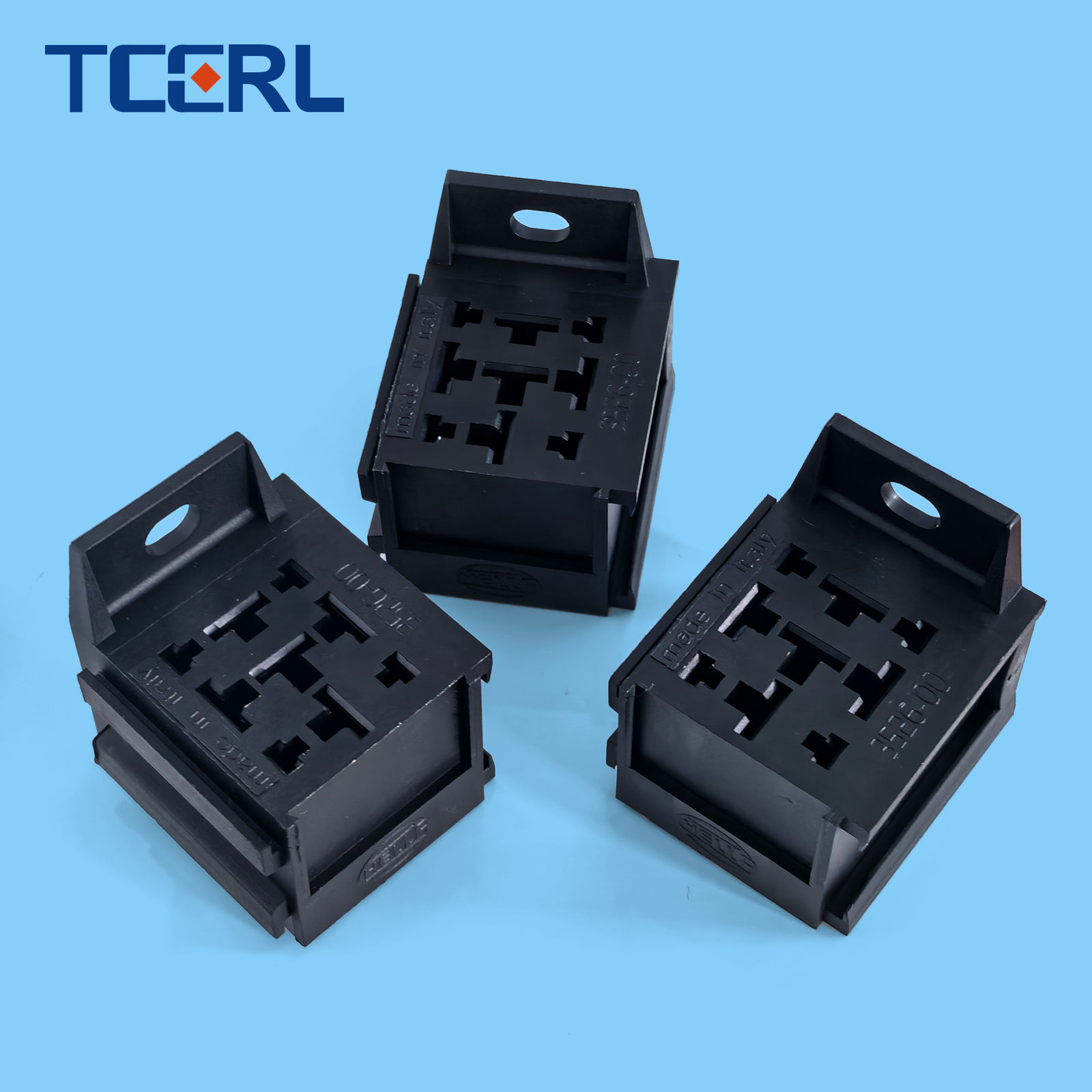Miniature TCV4-1C-24D 24V 12V 5pin Automotive Relay Electric Connector Base 9Pin Sockets 40A Electrical Switch Sealed Protection
