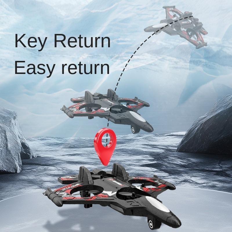 AiJH Foam RC Plane With Colorful LED Airplane 360 Flip Beginners Fighter Jet Rc Glider Easy to Fly RC Plane Toys