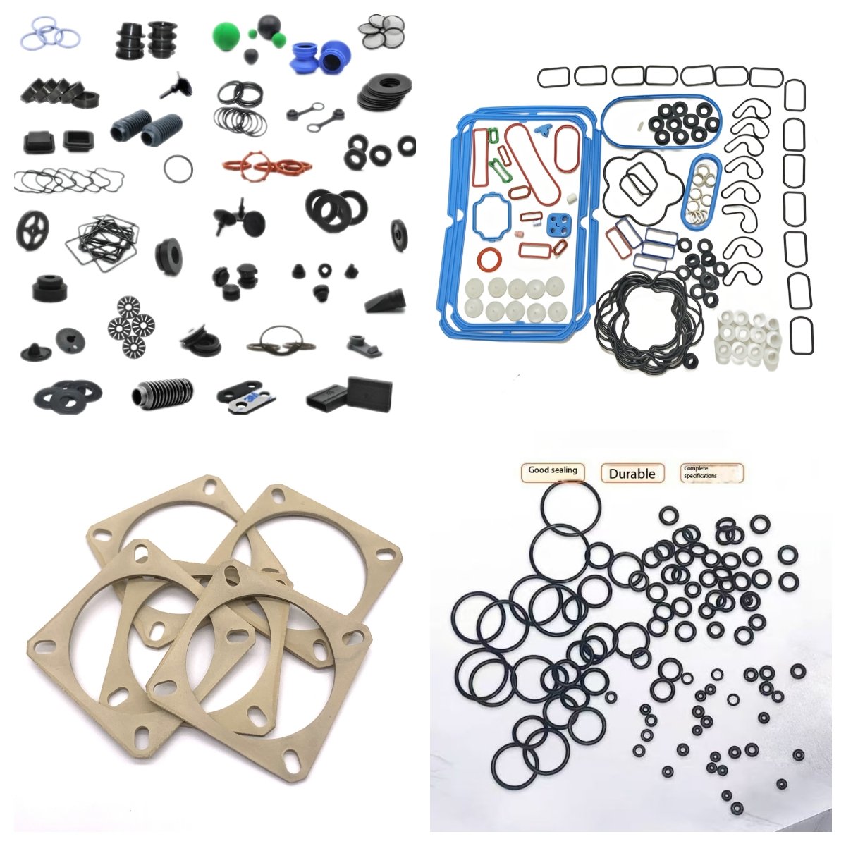 Hot Oem ODM Customized FKM EPDM NBR VMQ Rubber Flat Gasket /Other Seal Parts of High Quality
