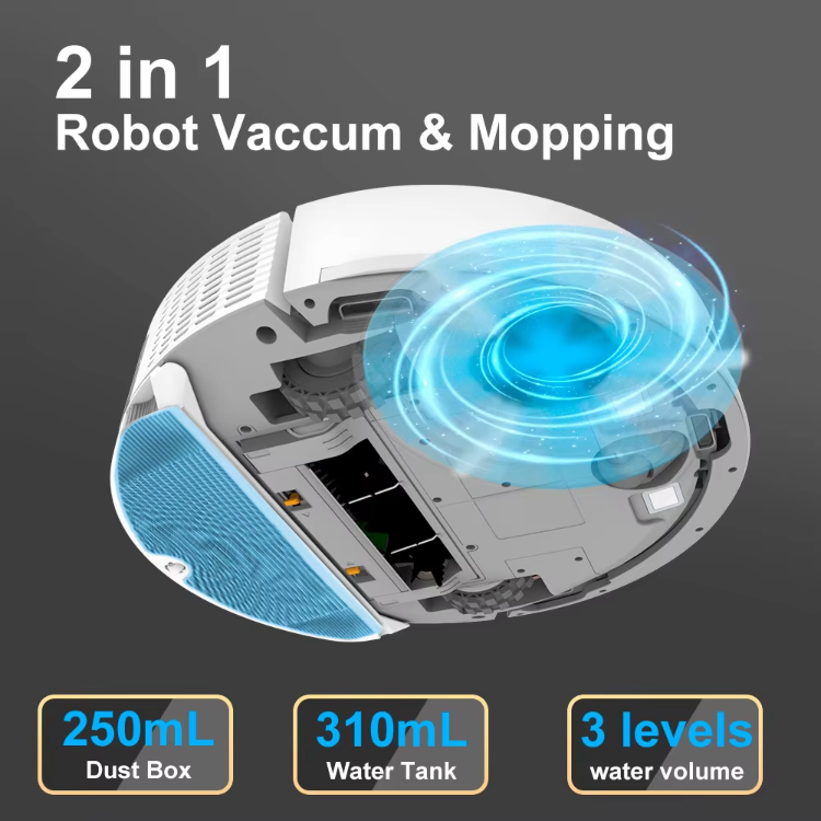 High Suction Rechargeable Room Aspirator Smart Ultra Robot Vacuum Cleaner Cleaning Robot Wifi Sweeper Mop Dry and Wet
