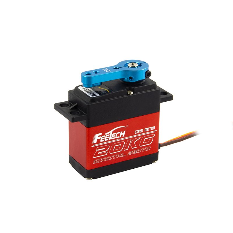 Feetech Digital 180 Degree Robot Stand Servo 20KG RC Cars with Servo Arm 25t Trx4 Servo 25kg Toy