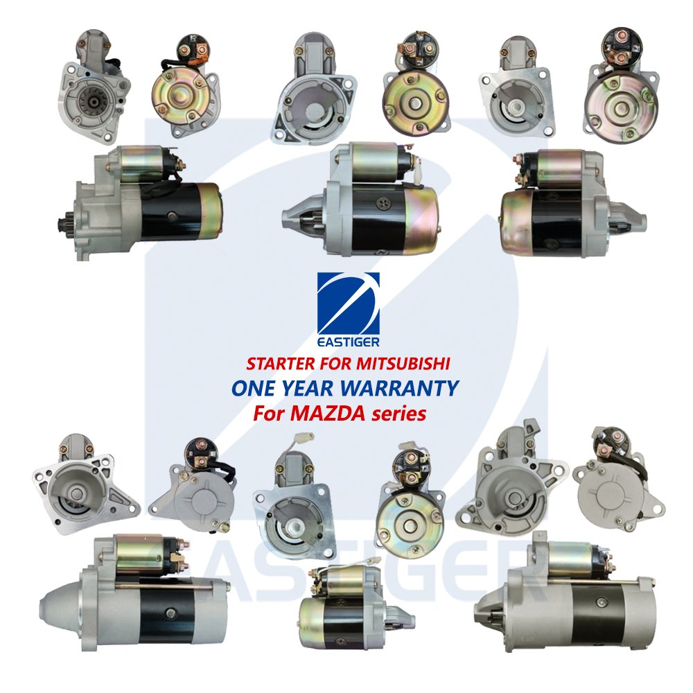 Auto Spare Parts for Mitsubishi STARTER for Hyundai Mitsubishi Nissan Mazda Suzuki Isuzu Car Engine Starter