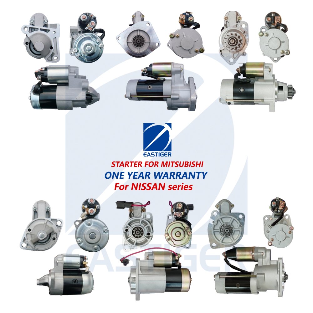 Auto Spare Parts for Mitsubishi STARTER for Hyundai Mitsubishi Nissan Mazda Suzuki Isuzu Car Engine Starter