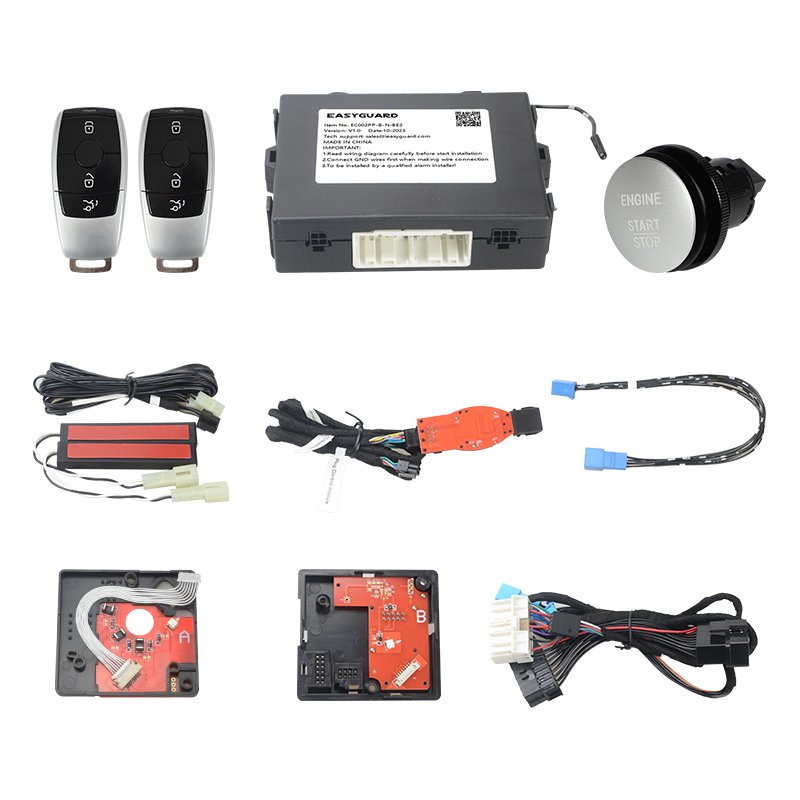 EASYGUARD Full Plug & Play Remote Starter Fit for ML/13-15 GL/16-18 GLS/12-18 GLA/12-16 B Class/13-18 G/A Glass W166,X156,X166