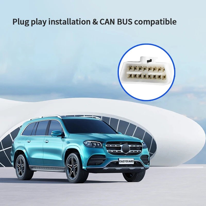 EASYGUARD Full Plug & Play Remote Starter Fit for ML/13-15 GL/16-18 GLS/12-18 GLA/12-16 B Class/13-18 G/A Glass W166,X156,X166