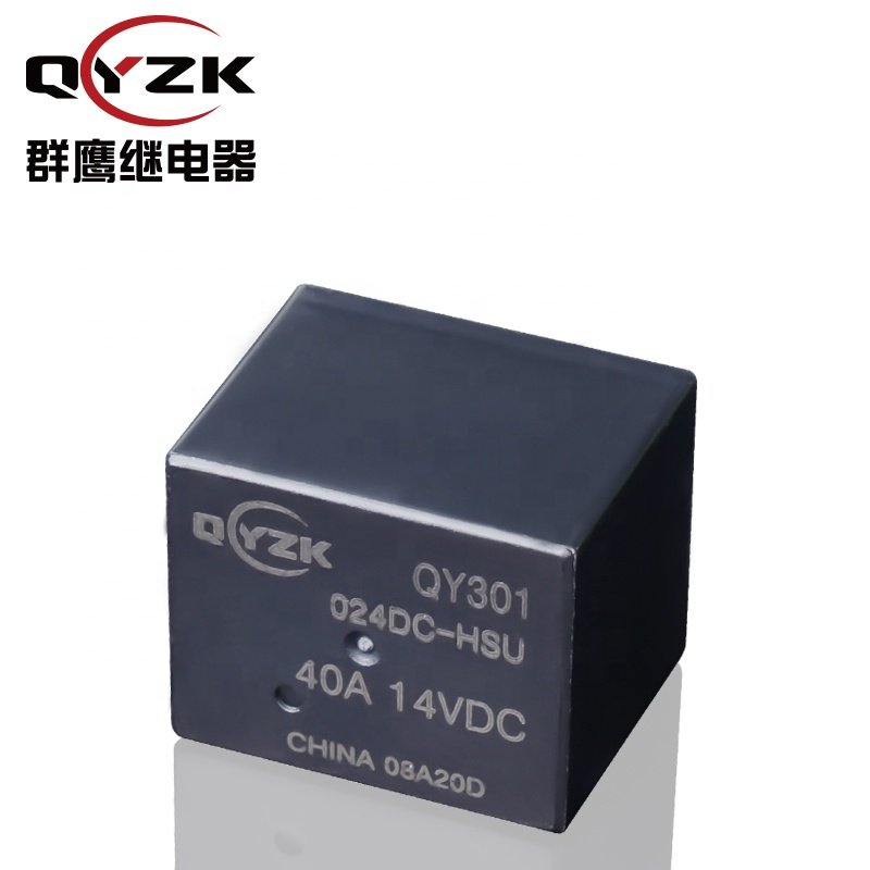 24V DC SPST-NO (1 Form A) Rating Load 40AMP 14VDC 6-Pin 1.6W American Style Alternative to V23133 Automotive Car Relay