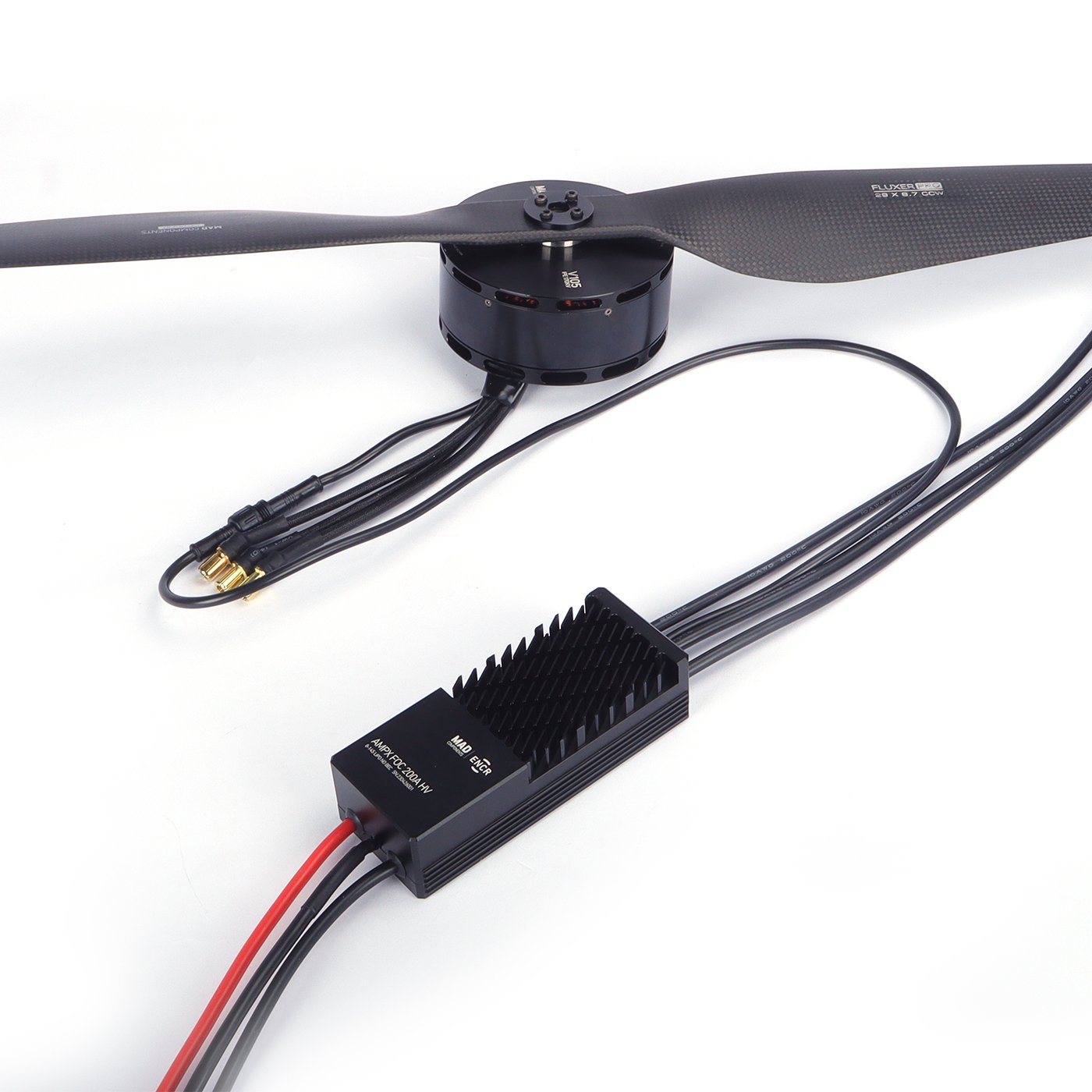 MAD ENCR V105 170KV EVTOL Electronic Feathering Propeller Propulsion System