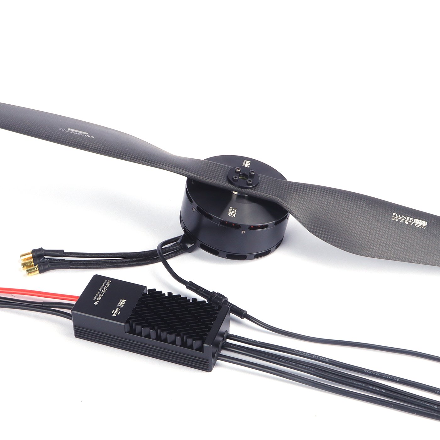 MAD ENCR V105 170KV EVTOL Electronic Feathering Propeller Propulsion System