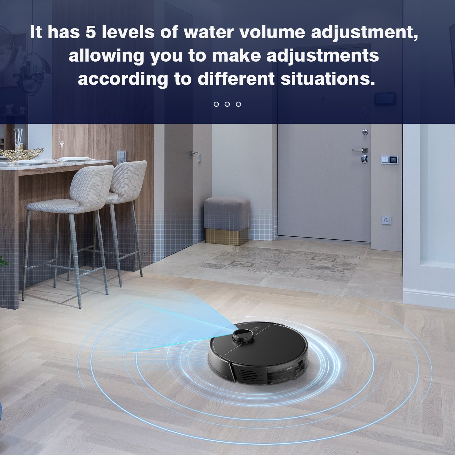ONSON Deep Cleaning Vacuum Cleaner Smart Home Appliances With APP Control Sweeping Robot Vacuum Cleaner
