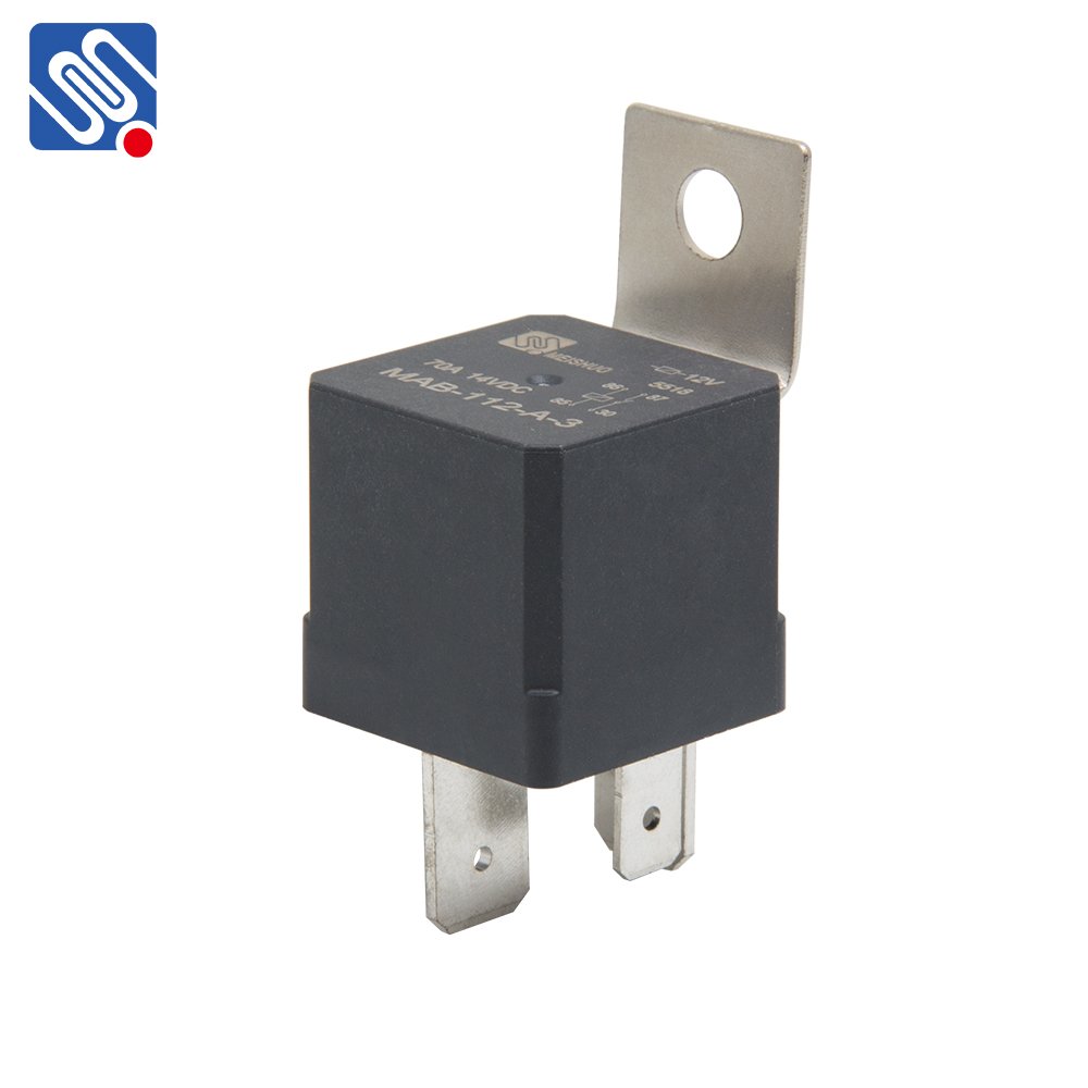 MEISHUO MAB-112-A-3 High Quality 70A 12V 4pin Car Relays Auto Relay for Car, Motor, Vehicles