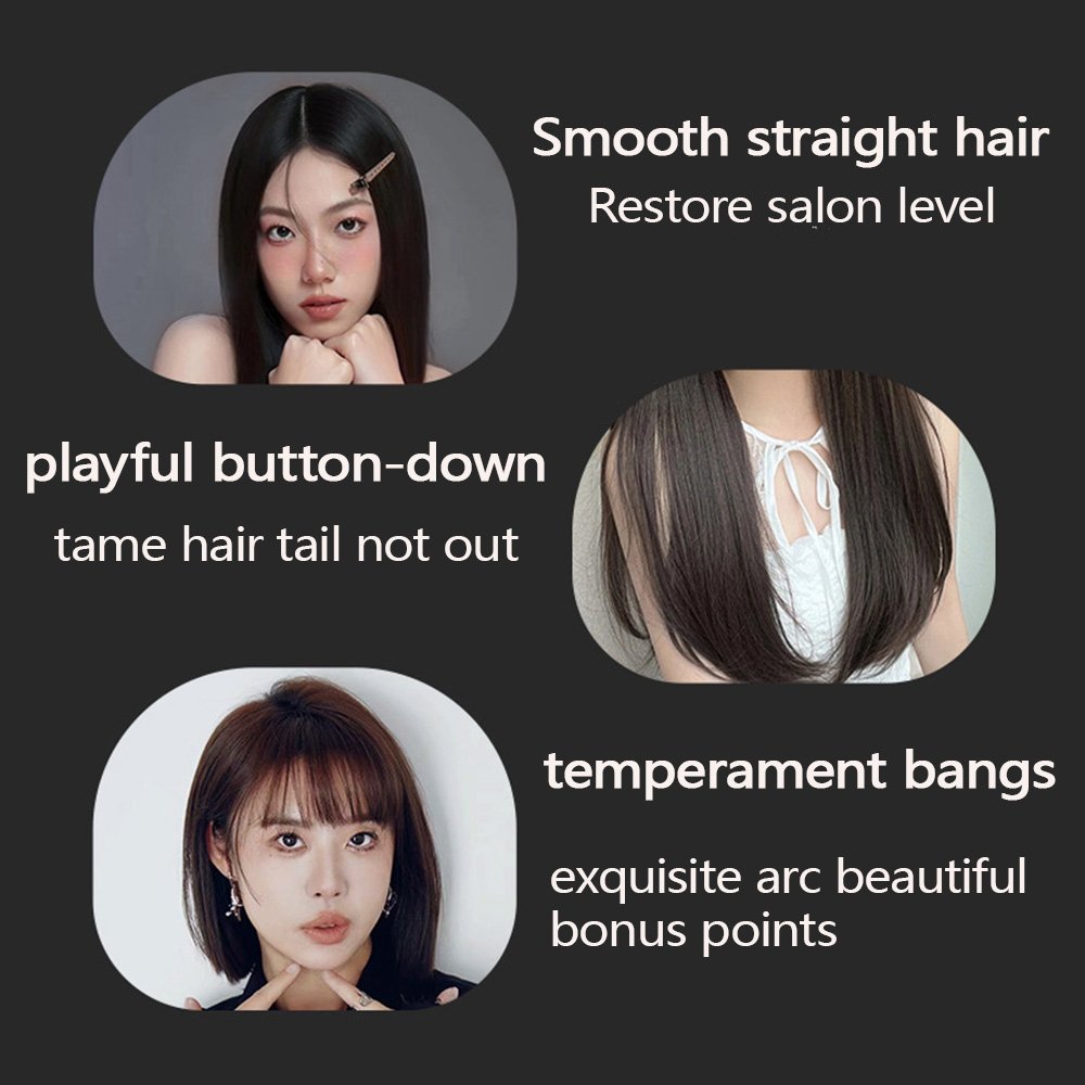Portable Wireless New Comb Brush Straightening Dual-Use Hair Straightener Roll Mini Portable Straightener Comb