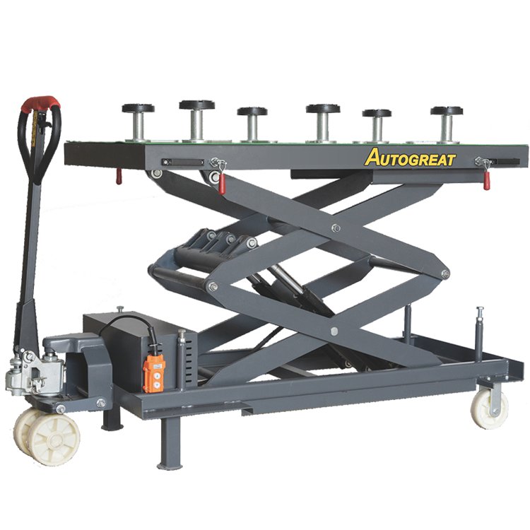 electrical auto battery lift multi angle adjustment 1500 kgs engine gearbox elevator hoist