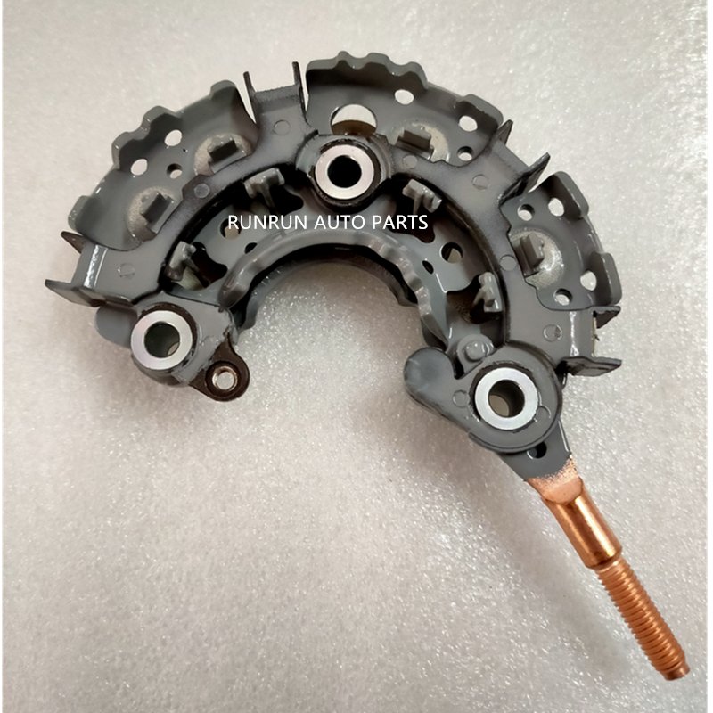 Aluminium Plate Auto Alternator Type Bridge Rectifier For Toyota Celica Corolla 31-8212 237663 12312000 INR402 RN-03