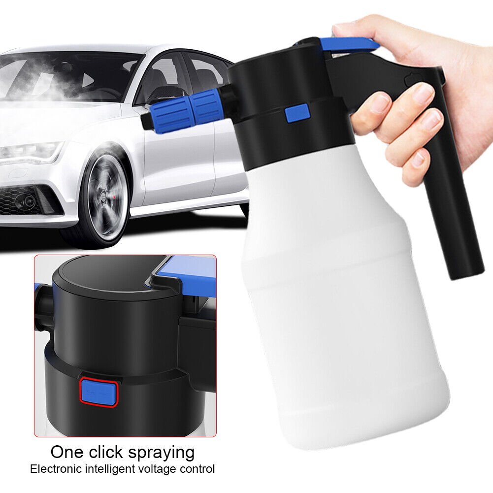 1.5L Litre Electric Power Sprayer Bottle USB Rechargeable Battery Power Auto Water Spraying Can Portable Handheld Garden Sprayer