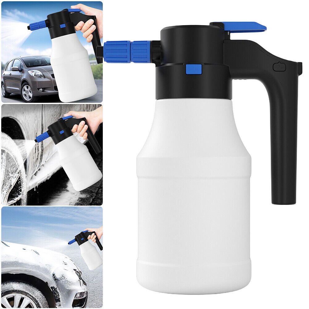1.5L Litre Electric Power Sprayer Bottle USB Rechargeable Battery Power Auto Water Spraying Can Portable Handheld Garden Sprayer