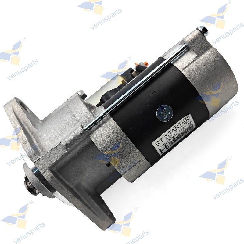 9 Gears Starter 36100-42C10 3610042C10 for Hyundai Forklift Loader D4BB Motor Starter 12V 9T