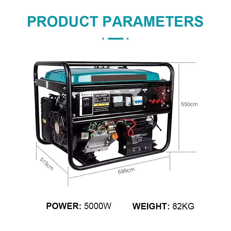 SUYEEGO in Stock Silent Power Petrol Gasoline Generator 3kw 5kw 8kw With Handle and Wheel Gasoline Generator