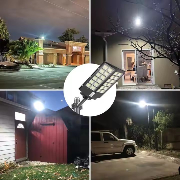 Farolas Solares All in One Integrated 500w 1000w 2000w 3000w Solar Street Lamp With Remote Motion Sensor