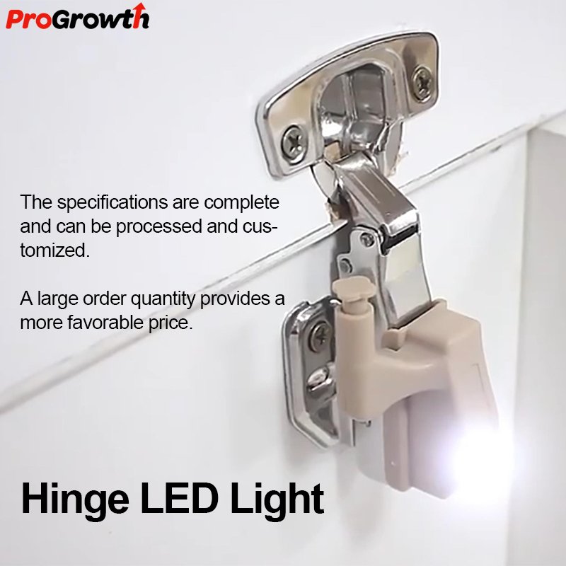 Other Furniture Hardware Accessories Battery Lamp Led Hinge Wardrobe Cupboard ABS Hydraulic Hinge LED Light