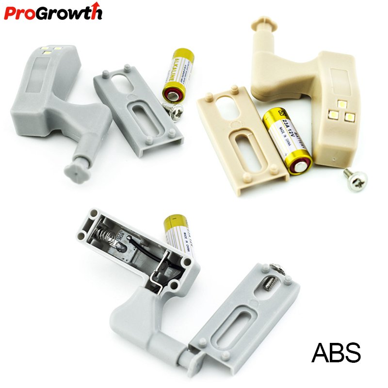 Other Furniture Hardware Accessories Battery Lamp Led Hinge Wardrobe Cupboard ABS Hydraulic Hinge LED Light