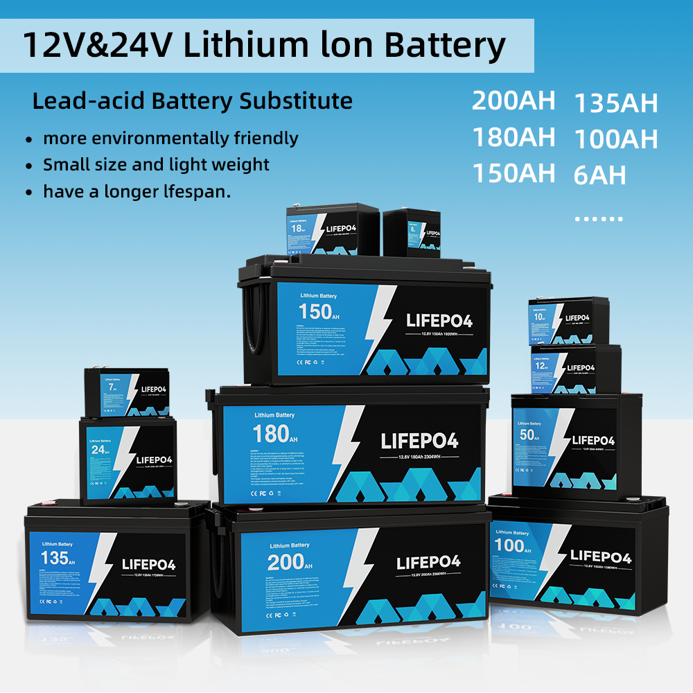 BPI 24V Solar Lithium Lifepo4 Battery 48V Golf Cart Battery With BMS Pack Of Aux Lithium Ions Golf Cart Battery 48V BMS